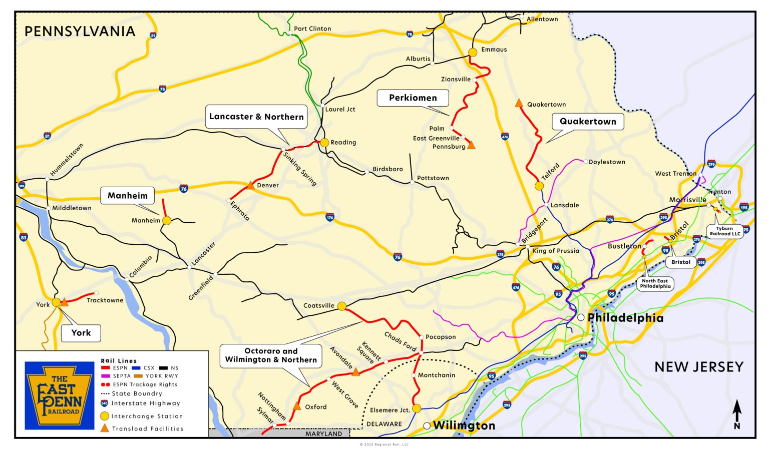 East Penn Railroad Regional Rail LLC